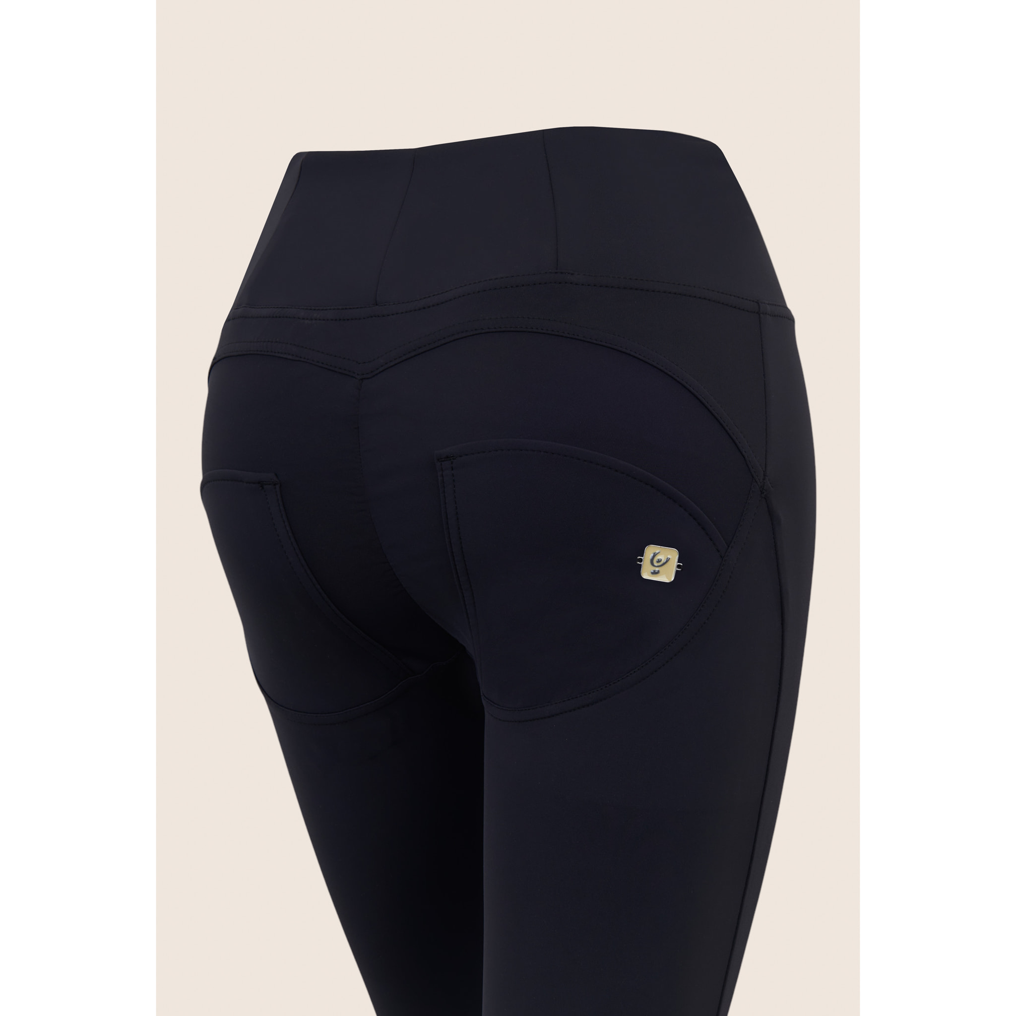 Pantaloni WR.UP® superskinny vita alta in jersey modellante