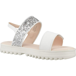 Sandalias Niña de la marca GEOX  modelo J SANDAL CORALIE GIR BLANCO