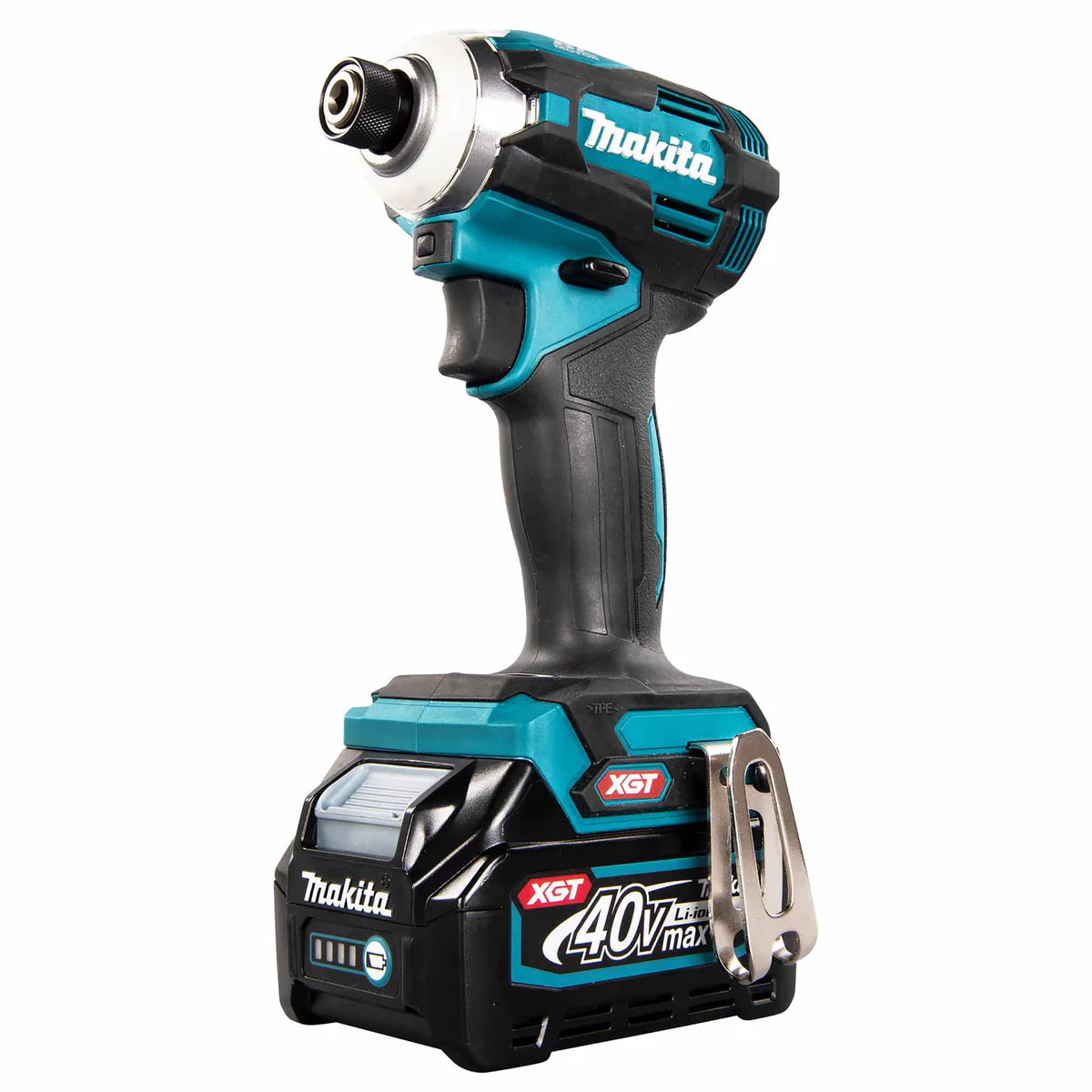 Ensemble de 3 machines 40 V max XGT (DF001G + GA005G + TD001G) - MAKITA - avec 2 Batteries 40V 4Ah - chargeur - MakPac DK0125G301