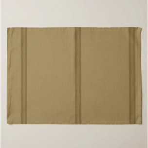 Lot de 2 sets de table anti-taches Nua Ocre