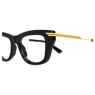 Gafas de Vista Bottega Veneta BV1370O-001 de Acetato Unisex 50 mm