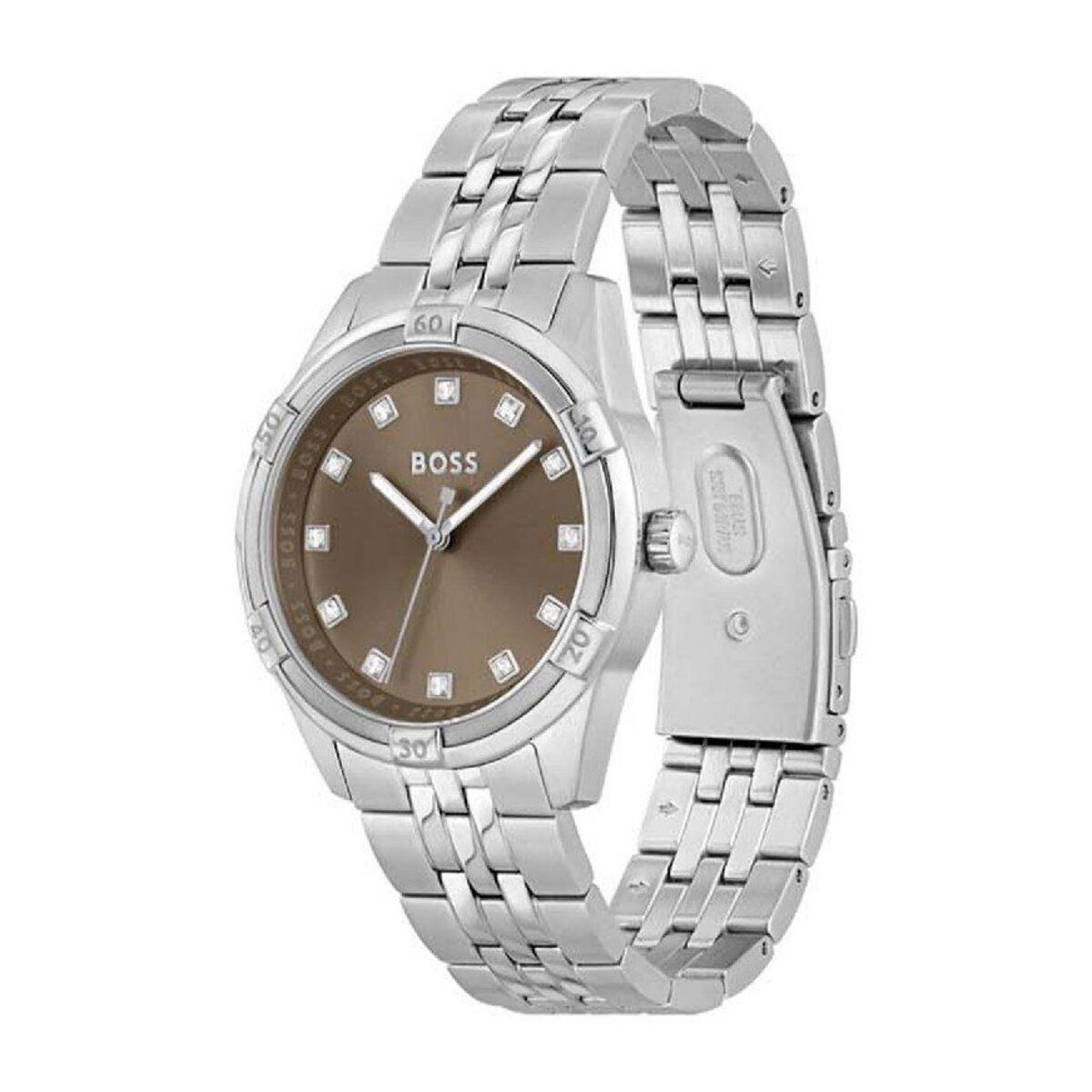 Reloj Hugo Boss 1502699 Mujer Analogico Cuarzo con Correa de Acero inoxidable