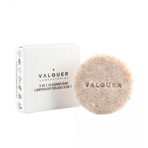 Valquer Limpiador facial sólido 3 en 1 Sugar - 50 G