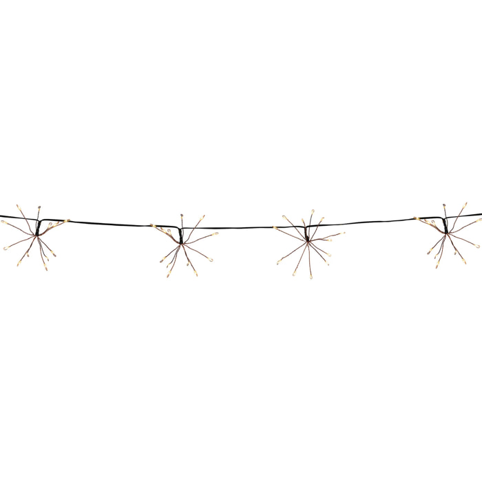 Guirlande solaire FIREWORKS 144 LED 4.2M