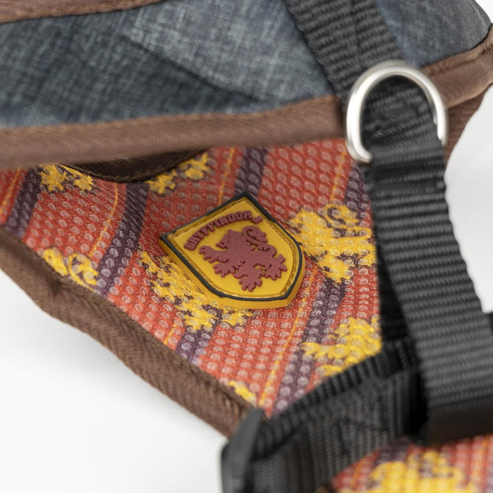 Arnés reversible para perros diseño harry potter gryffindor