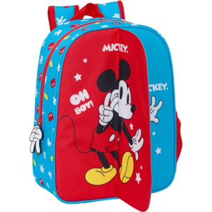 Mochila infantil adapt.carro front-inter mickey mouse "fantastic"