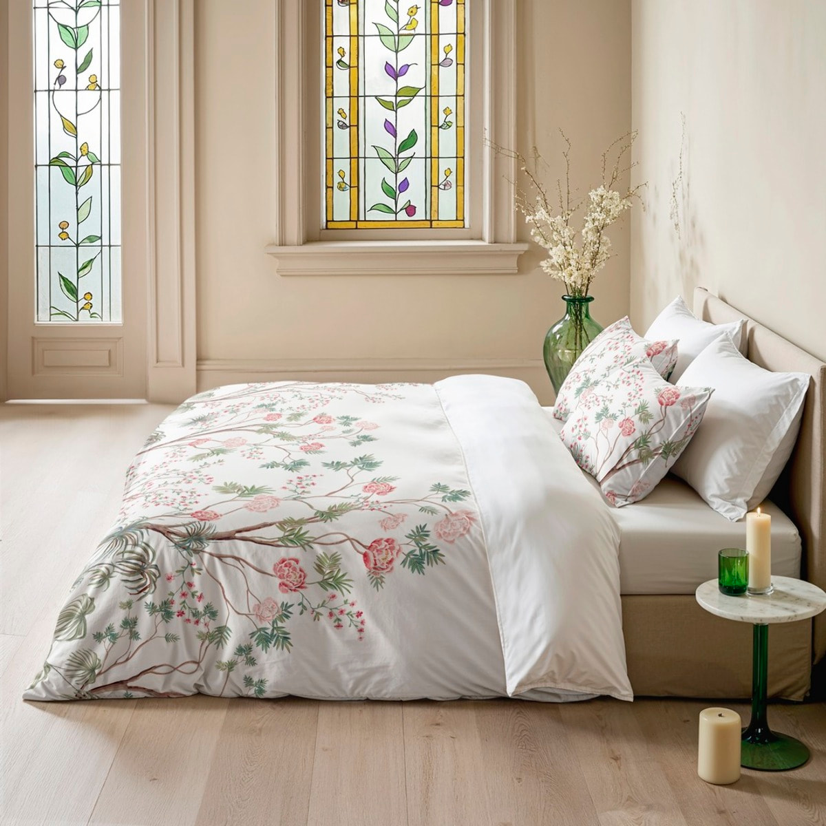 Housse de couette ohara blanc