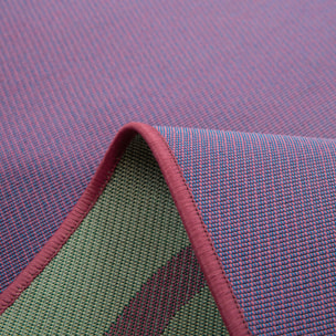 POSITANO - Tapis intérieur/extérieur à motif wavy violet