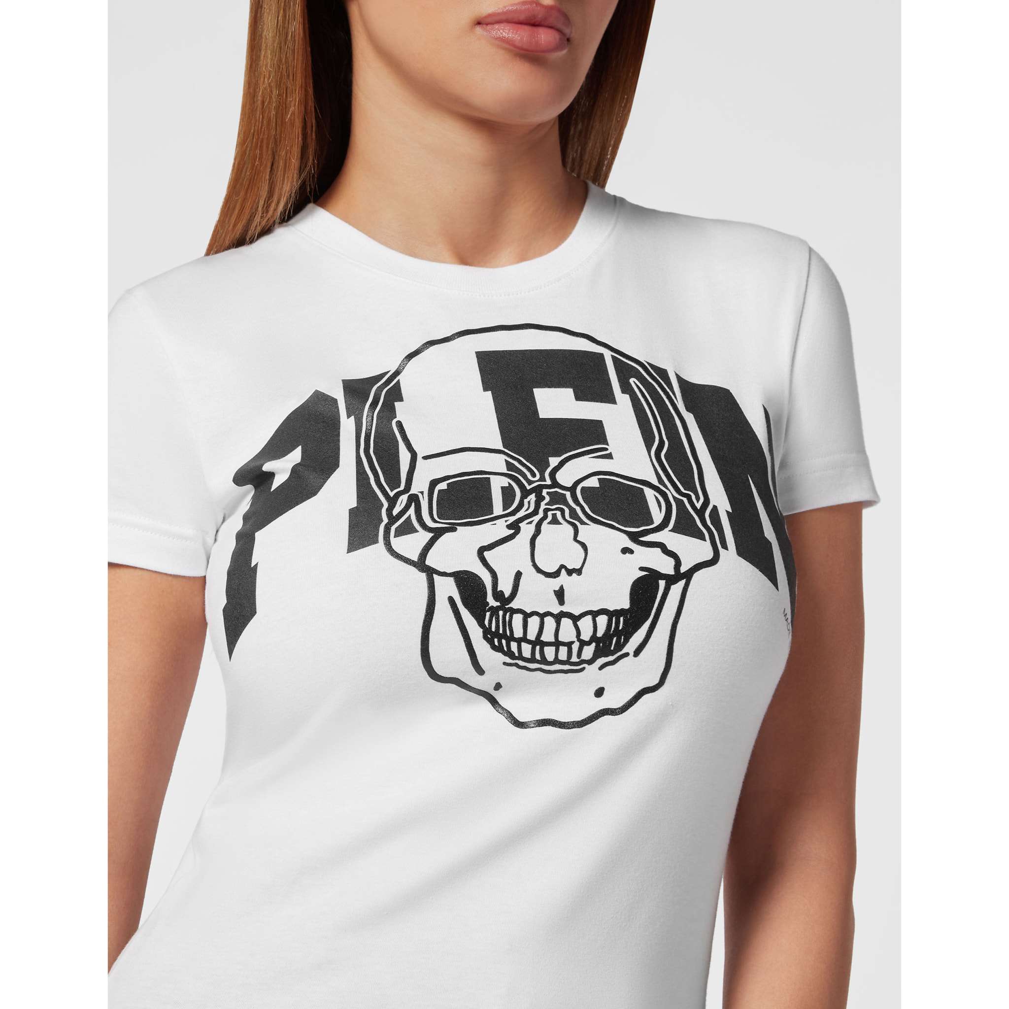 PHILIPP PLEIN T-shirt dal taglio slim SKULL