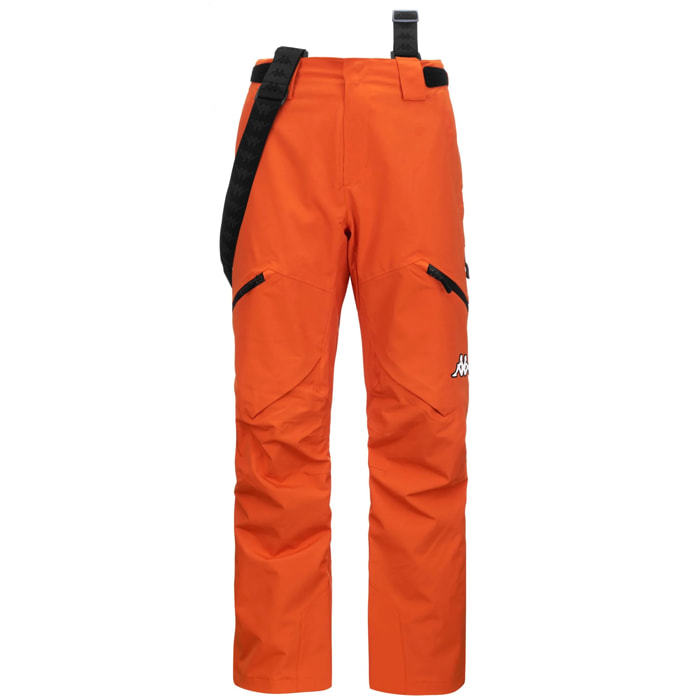 Kappa - Pantaloni Uomo Arancione - 6CENTO 622P