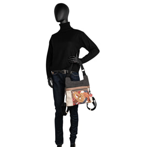 Bolso Mochila Mujer Lois Lynwood Negro
