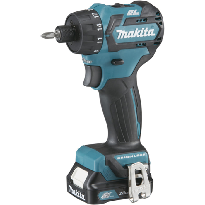 Taladro/atornillador MAKITA de 10,8V Li-ion 2Ah CXT - DF032DSAE