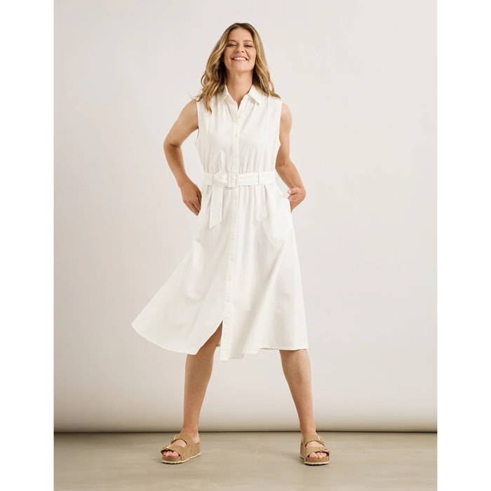 Vestido Midi Blanco - Jonix