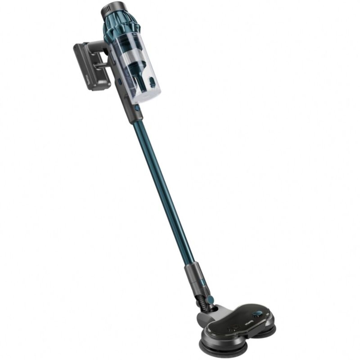 Aspirateur balai H.KOENIG UPX32U 2 en 1 avec brosse de lavage pour sols durs