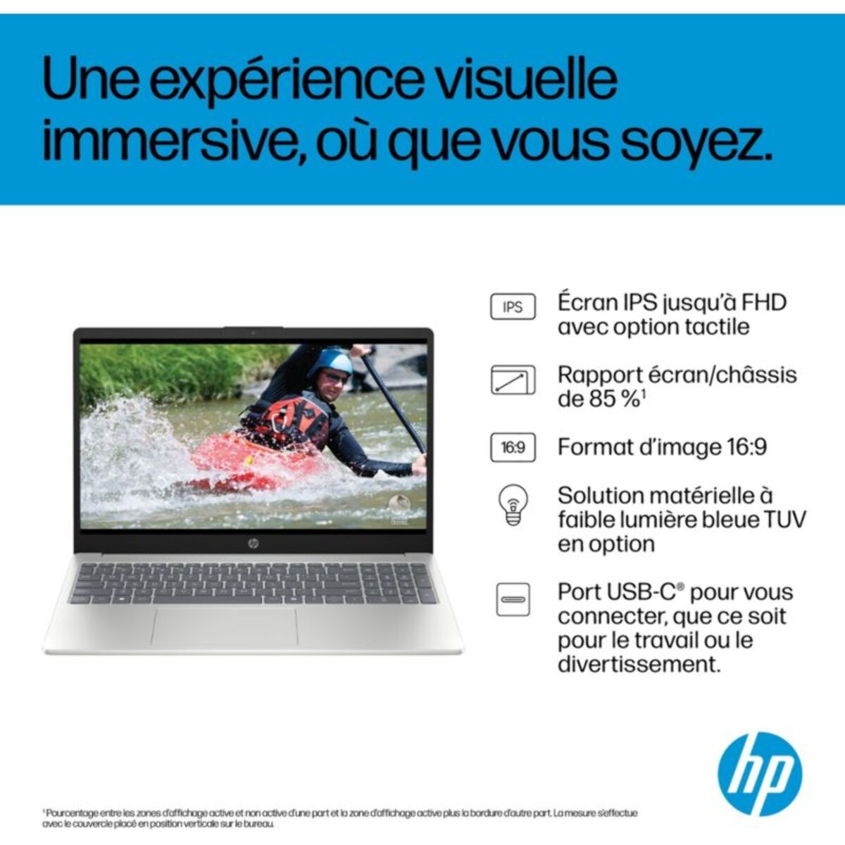 Ordinateur portable HP 15-fd1015nf