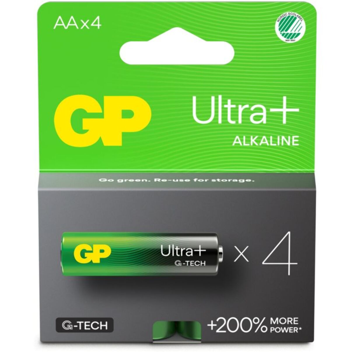 Pile GP ULTRA PLUS 4 Piles AA LR6