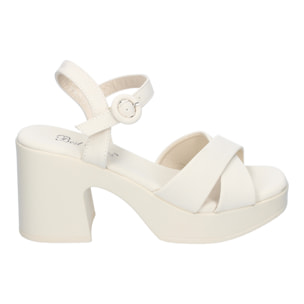 Sandalia de Tacón para Mujer Comodas y Elegantes, Diseño Moderno con Tiras Cruzadas en la Pala