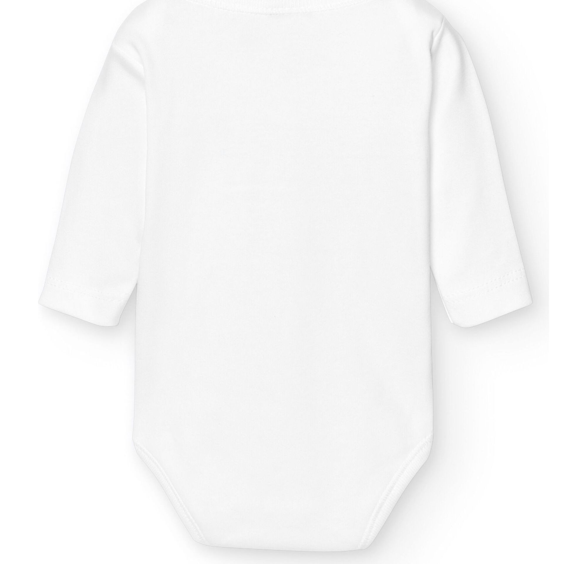 Body bebé manga larga cuello americano