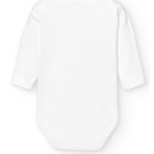 Body bebé manga larga cuello americano