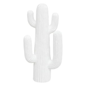 Cactus déco extérieur Rodrigo H.38cm magnésie blanc