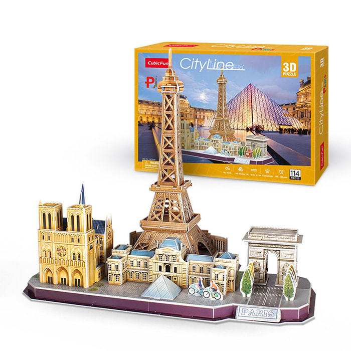 Puzzle 3D Parigi 38,1x25,4x32,7 cm.