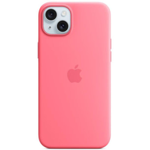 Coque APPLE Iphone 15 Plus MagSafe silicone Rose