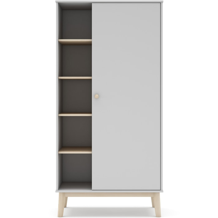 Armoire enfant 1 porte en bois - ELISE