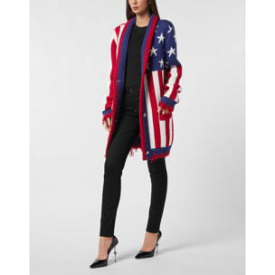 PHILIPP PLEIN Cárdigan largo