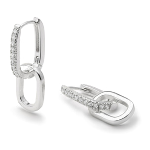 Pendientes acabado en Plata de Ley 925