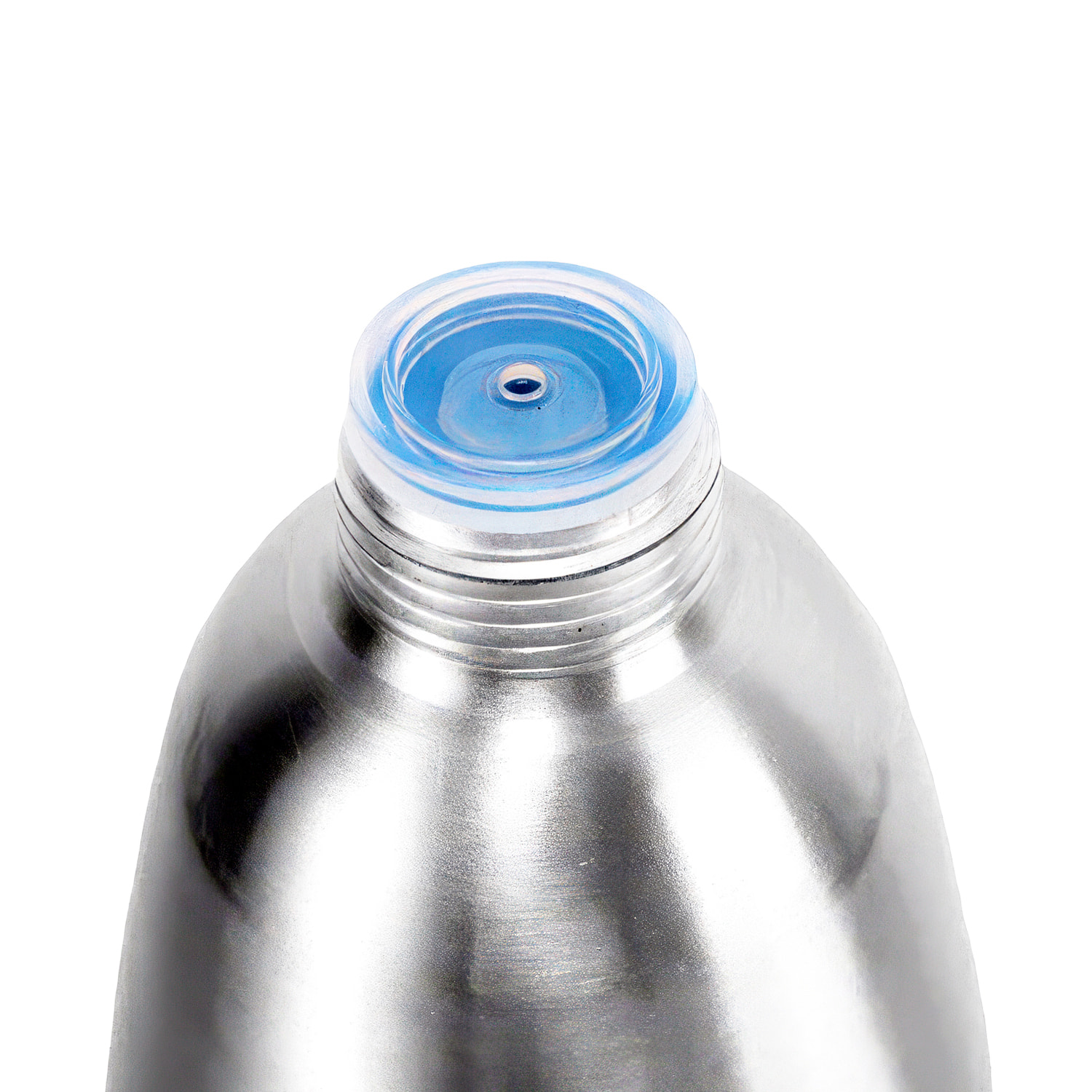 Sifón de 1L para preparar agua con gas y bebidas carbonatadas en casa.