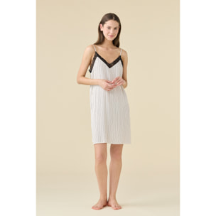 Camicia da notte in viscosa articolo cherie. Noidinotte