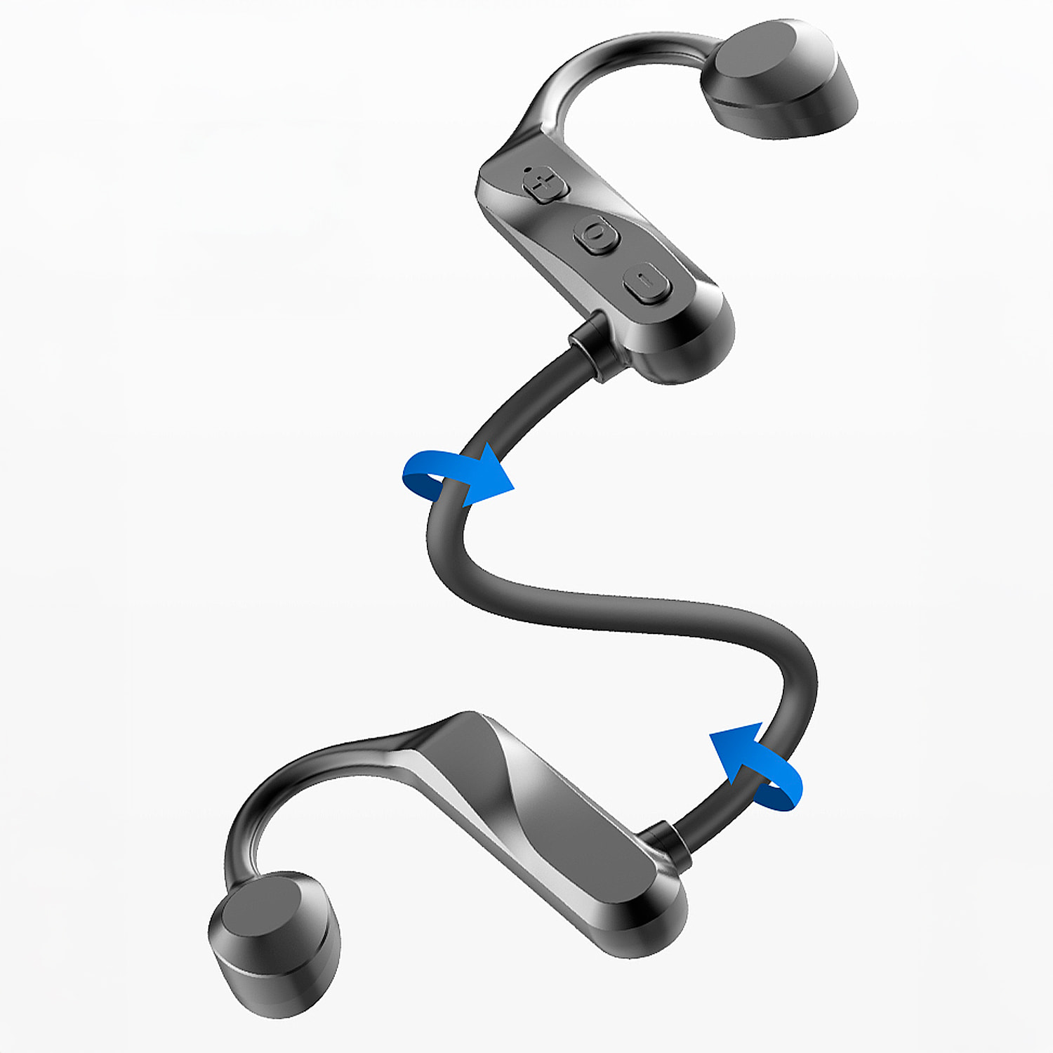 Cuffie K69 Bluetooth. Con tecnologia a conduzione ossea.