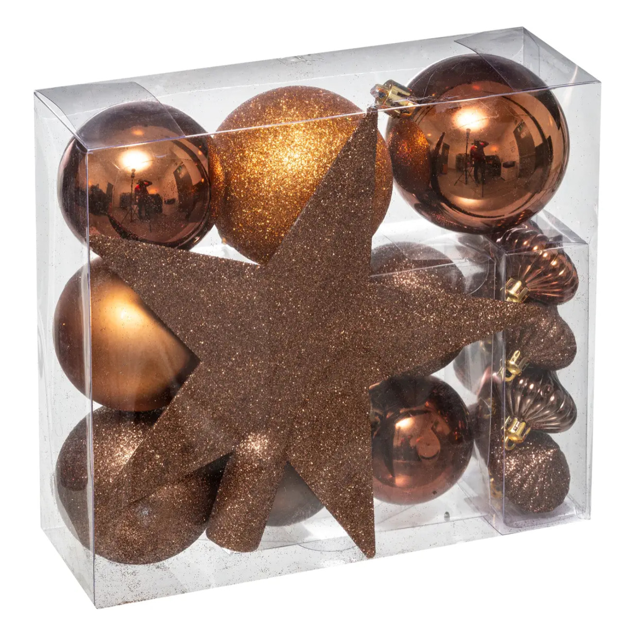 Kit de sapin "Colorama de Noël" 18 pièces bronze