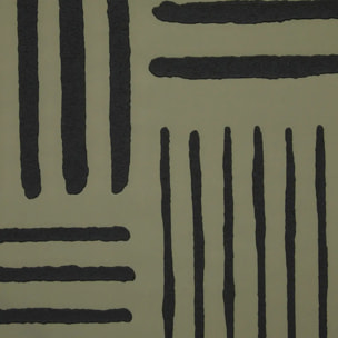 Toile peinte encadrée Roshan vert 116x75cm