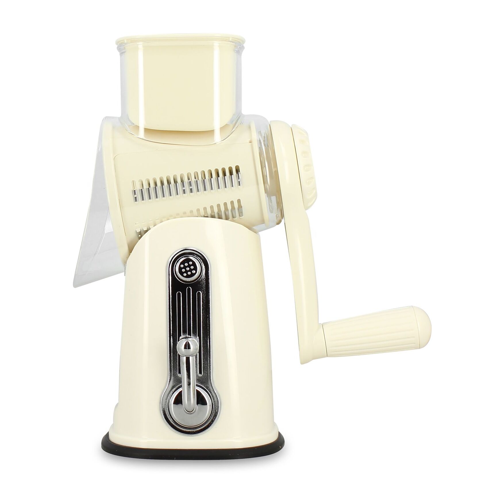 Mandoline rotative en polypropylène et acier inoxydable