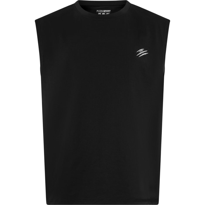 PLEIN SPORT Tank Top Chrome Scratch