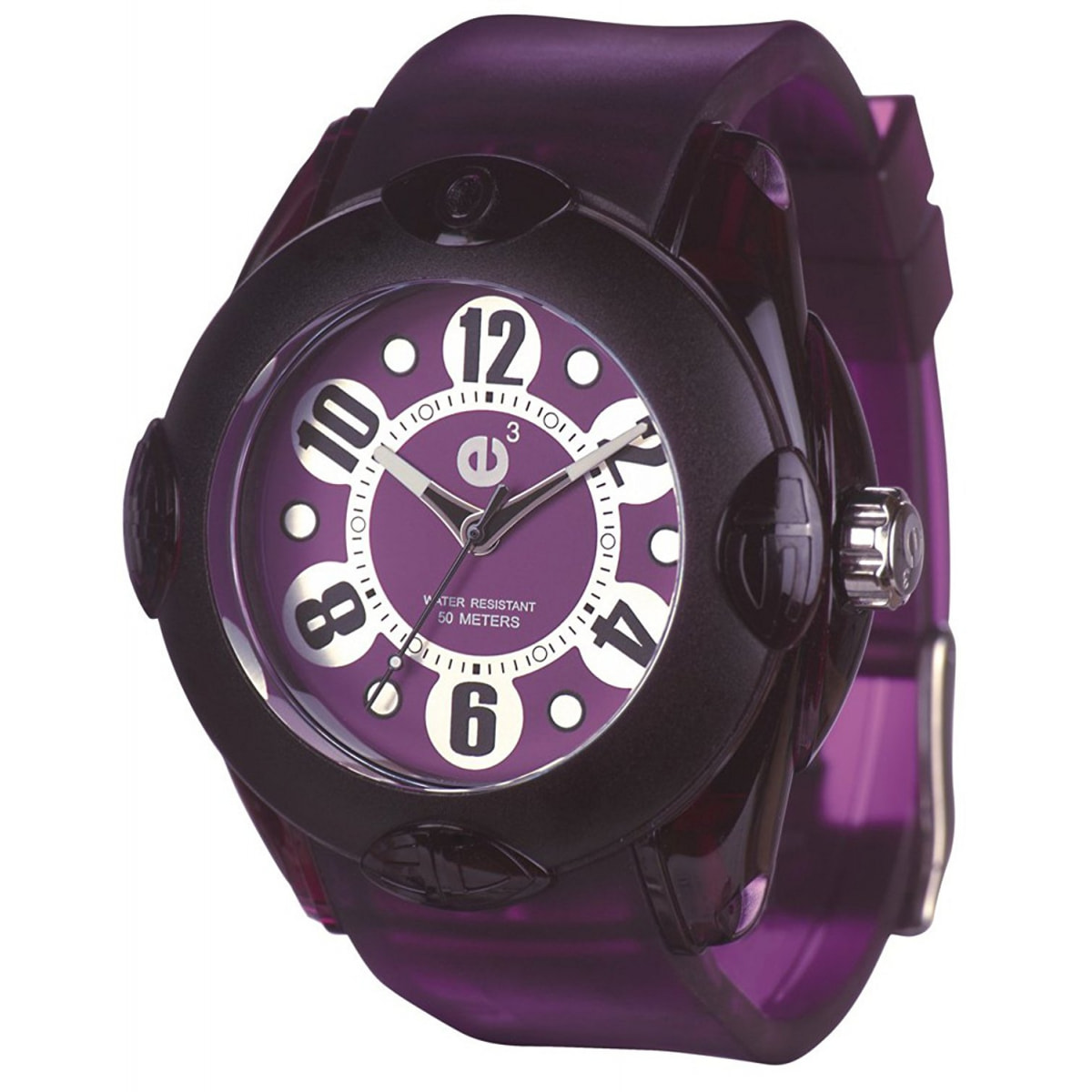Reloj Tendence 02013052 Unisex Analogico Cuarzo con Correa de Caucho