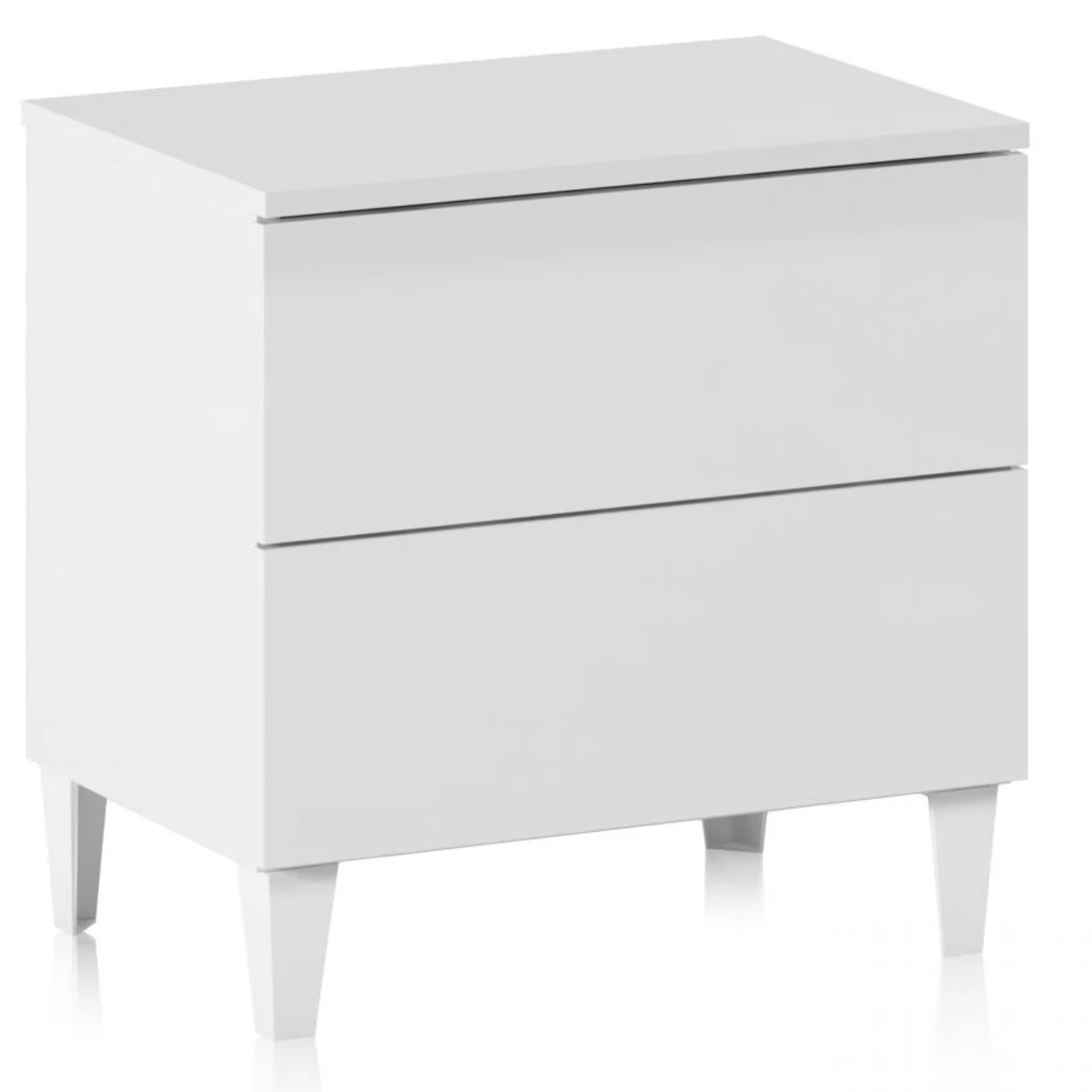 Mesita de noche Plex Blanco