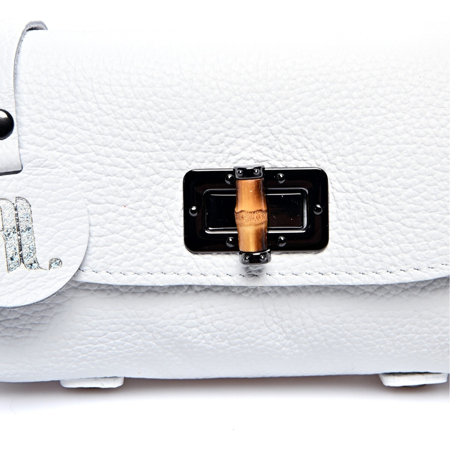 Borsa a tracolla Anna Luchini Bianco