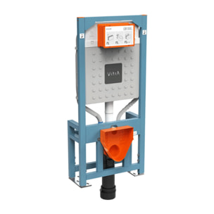 Bâti-Support autoportant V-FIX EASY avec arrivées électriques pour WC lavant