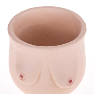 Vaso seno Donna. Altezza 16 Cm - Pezzi 4 - 16X14X15,5cm - Colore: Altro - Bianchi Dino - Decori Casa E Complementi