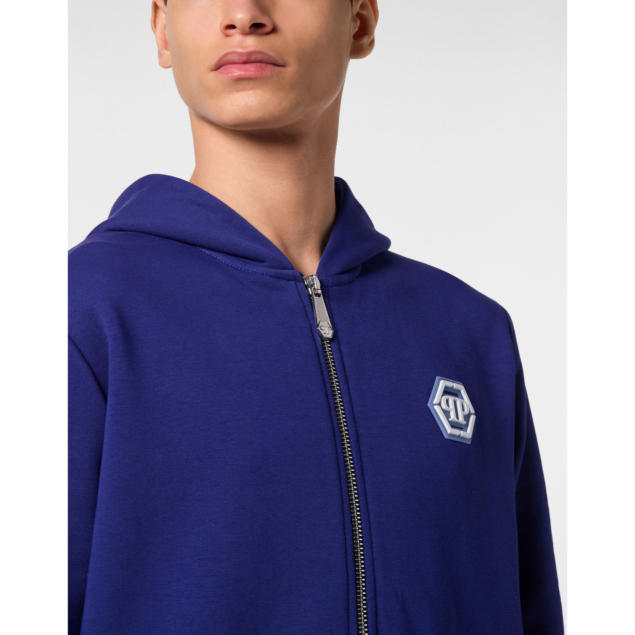 PHILIPP PLEIN Hoodie Sweatjacket ICONIC PLEIN