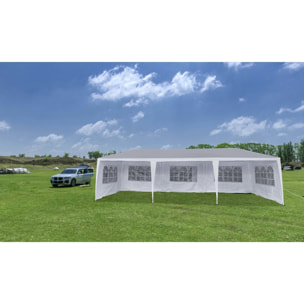 Tente de réception "Carolina 9" - 24.39 m² - 3 x 9 m - Blanc