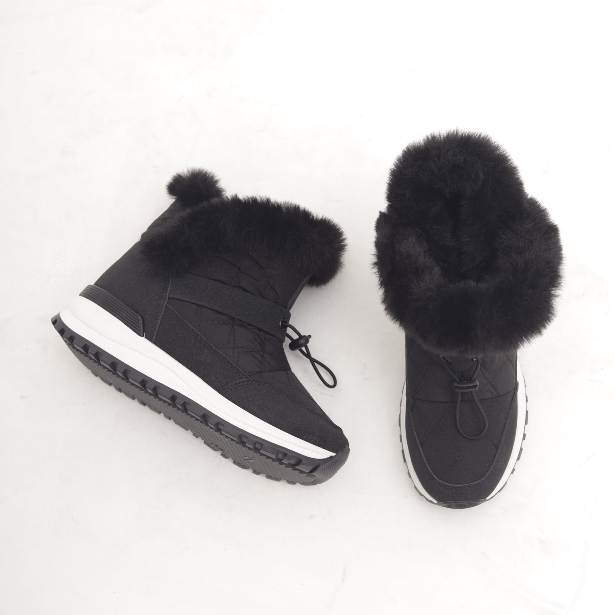 STIVALETTO SNEAKERS RUNNING NERO