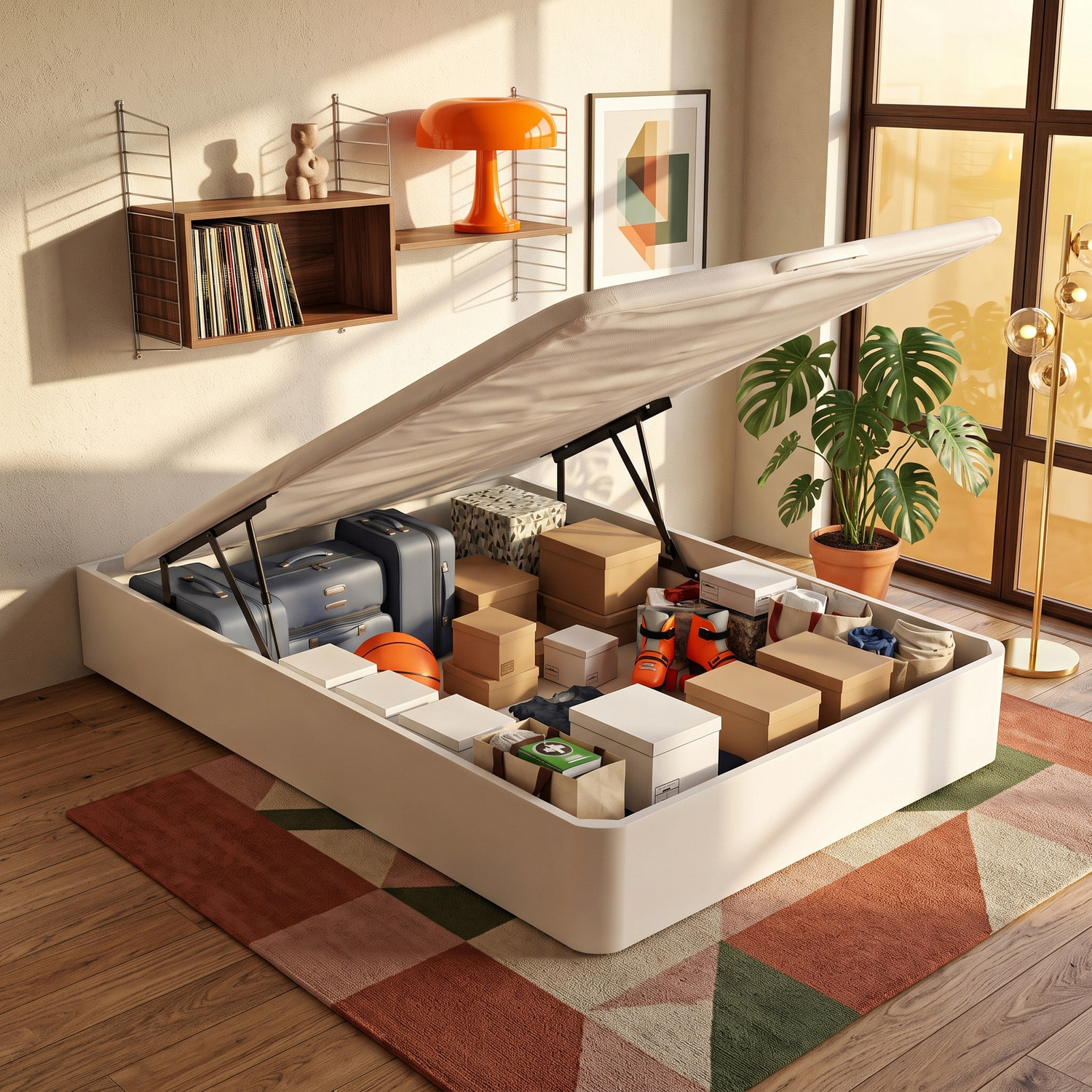 Canapé Abatible | 32CM | ENVIO, MONTAJE Y RETIRADA INCLUIDO | Storage Bed
