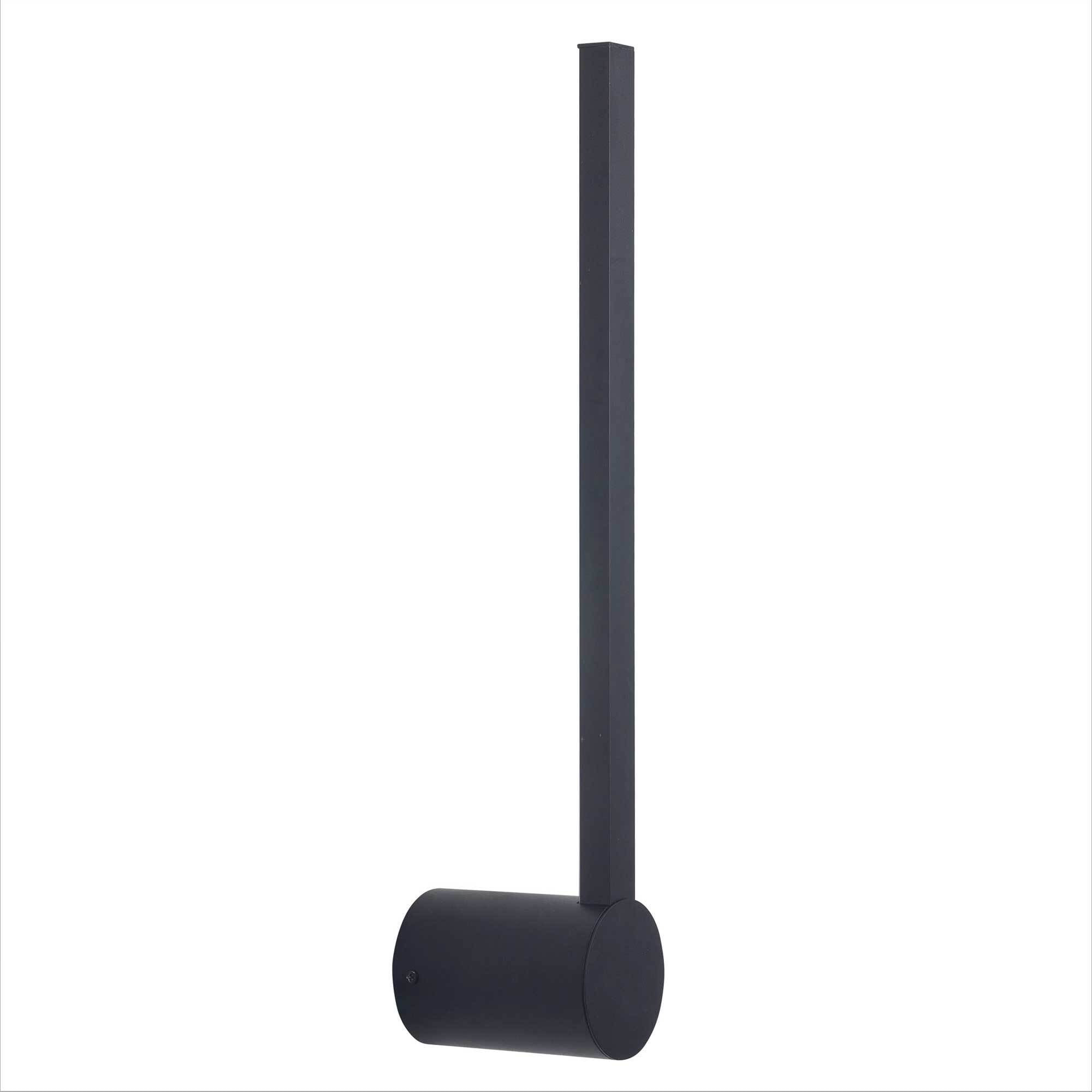 Forlight Passeggio Nova aplique exterior en negro con led blanco neutro 4000K
