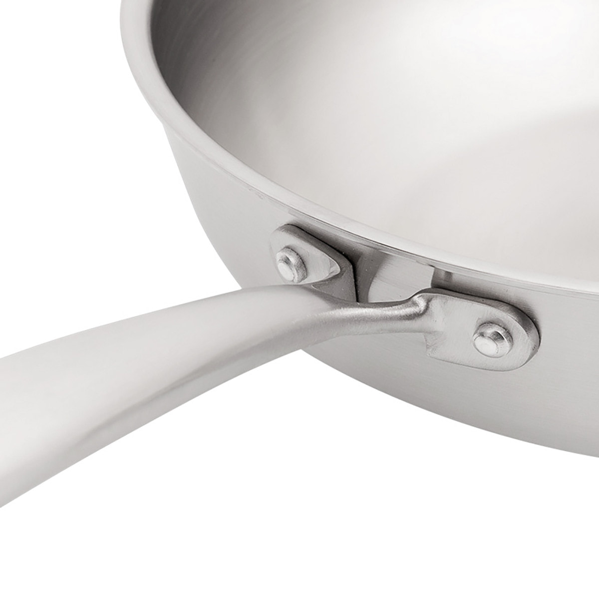 Gourmet - Sartén de 28 cm inoxidable triply