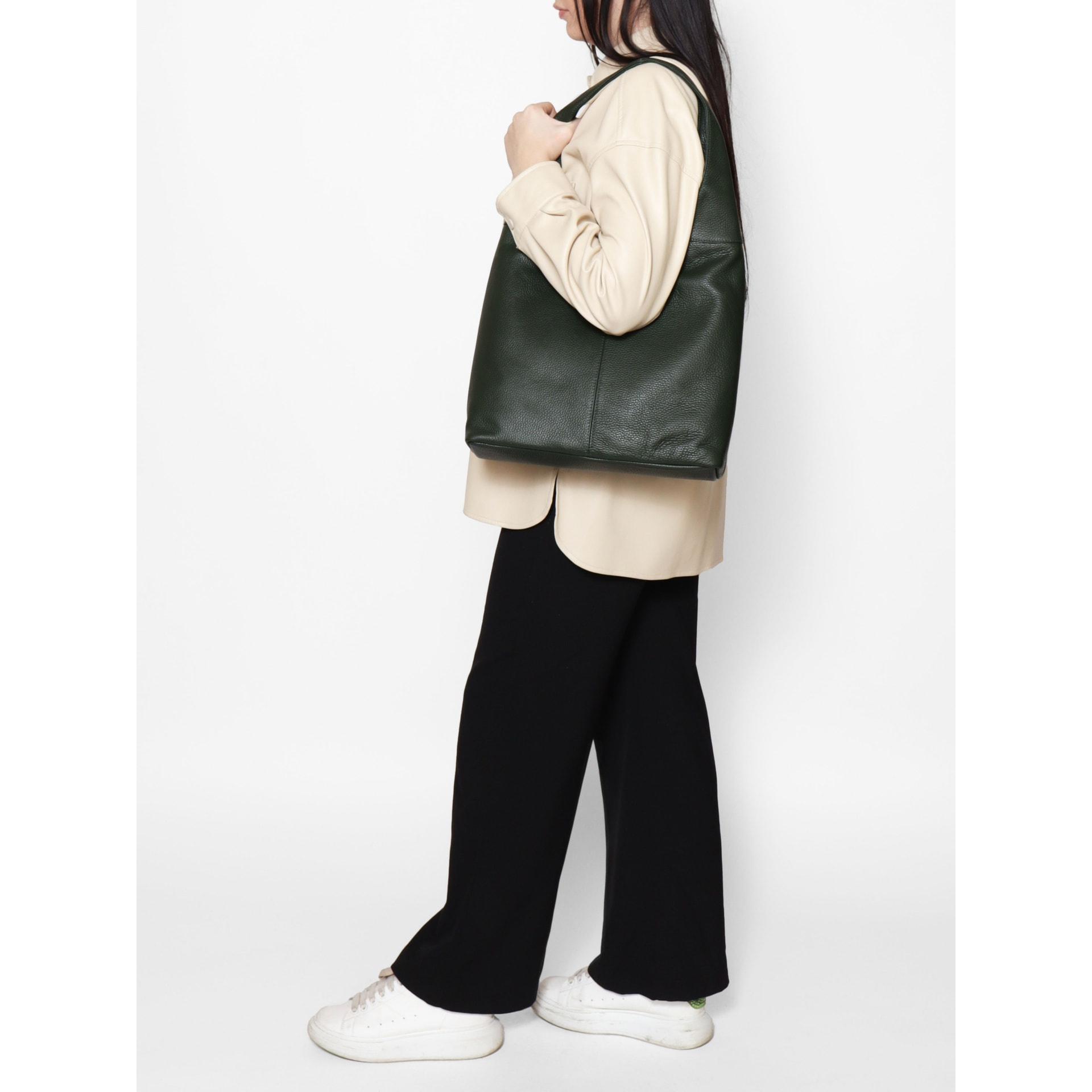Borsa a mano da donna - Modello Aria - 100% pelle - 39.0 x 55.0 x 13.0 cm