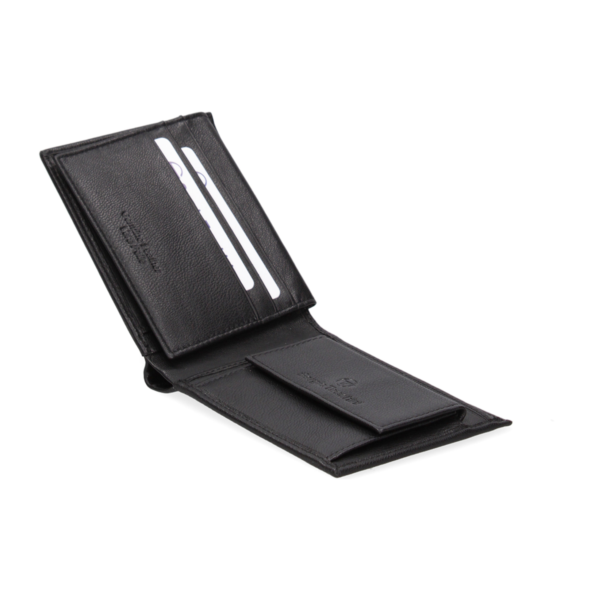 Portafoglio  da uomo In Vera pelle Made in Italy 12x9,5x2 cm