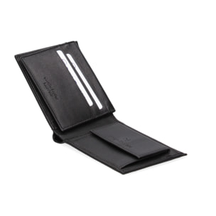 Portafoglio  da uomo In Vera pelle Made in Italy 12x9,5x2 cm